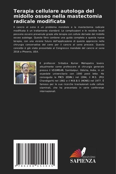 Produktbild: Terapia cellulare autologa del midollo osseo nella mastectomia radicale modificata