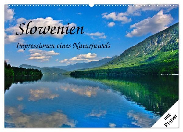 Produktbild: Slowenien - Impressionen eines Naturjuwels (Wandkalender 2026 DIN A2 quer), CALVENDO Monatskalender