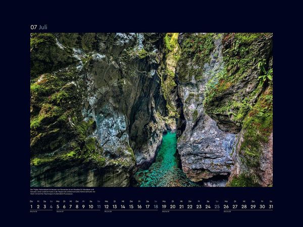 Produktbild: Faszinierende Alpen - KUNTH Wandkalender 2027