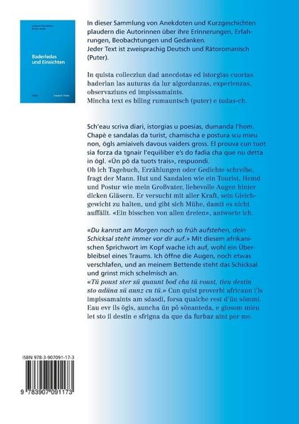 Produktbild: Baderledas und Einsichten