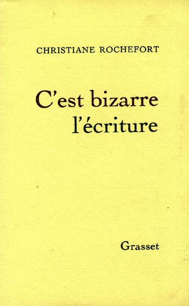 Produktbild: C'est bizarre l'&eacute;criture