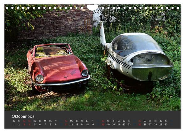 Produktbild: Alte Autos aus Europa (Wandkalender 2026 DIN A4 quer), CALVENDO Monatskalender