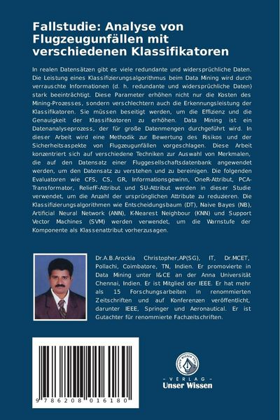 Produktbild: Fallstudie: Analyse von Flugzeugunf&auml;llen mit verschiedenen Klassifikatoren
