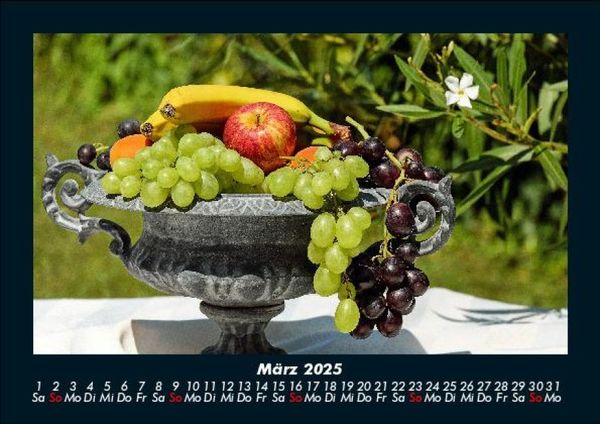 Produktbild: Obstkalender 2025 Fotokalender DIN A5