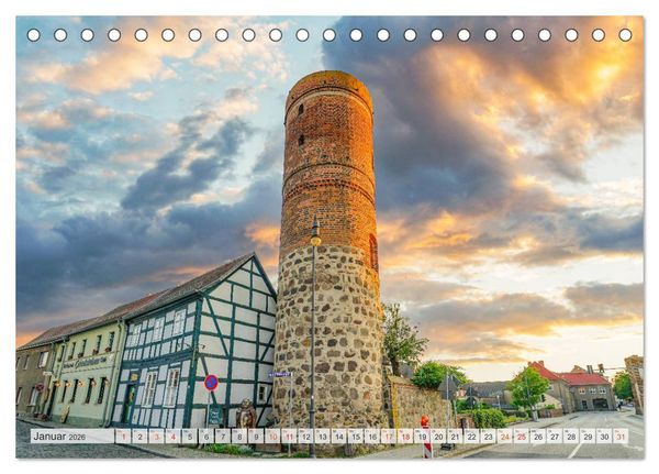 Produktbild: J&uuml;terbog Impressionen (Tischkalender 2026 DIN A5 quer), CALVENDO Monatskalender