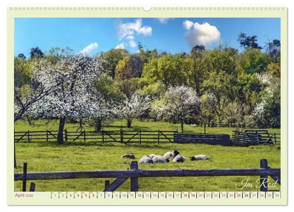 Produktbild: Dreieich Natur Pur (Wandkalender 2026 DIN A2 quer), CALVENDO Monatskalender