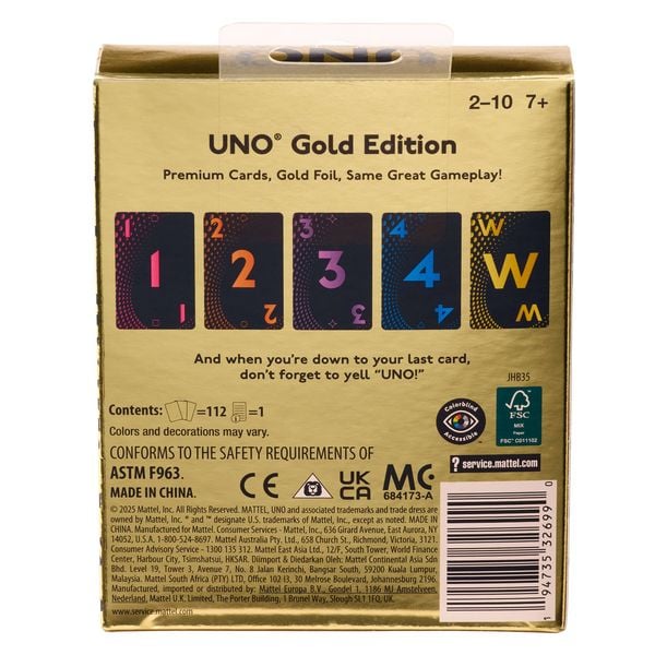 Produktbild: UNO Gold.JHB35