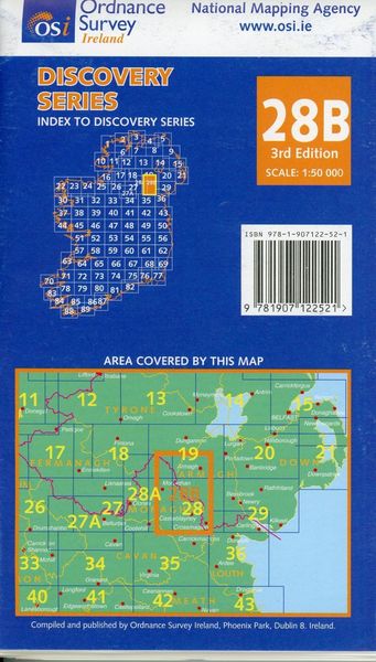 Produktbild: Eire Blatt 28B 1:50 000