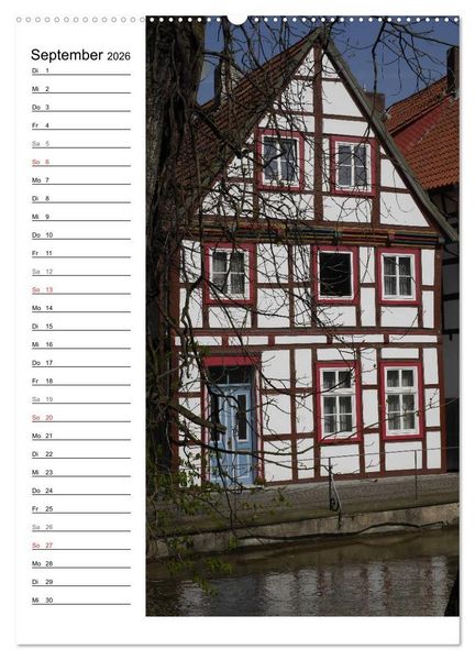 Produktbild: Streifz&uuml;ge durch Paderborn (Wandkalender 2026 DIN A2 hoch), CALVENDO Monatskalender