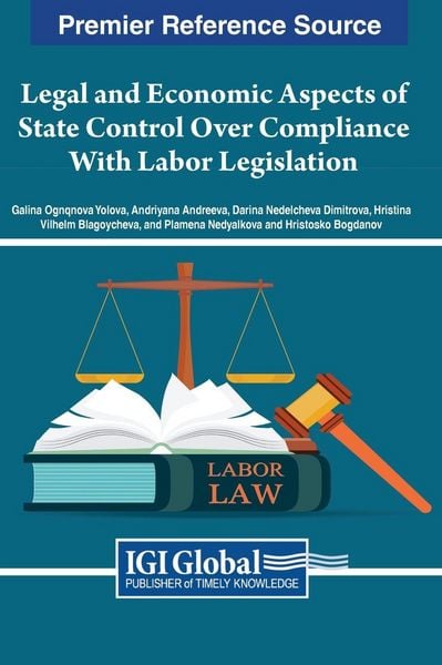Produktbild: Legal and Economic Aspects of State Control Over Compliance With Labor Legislation