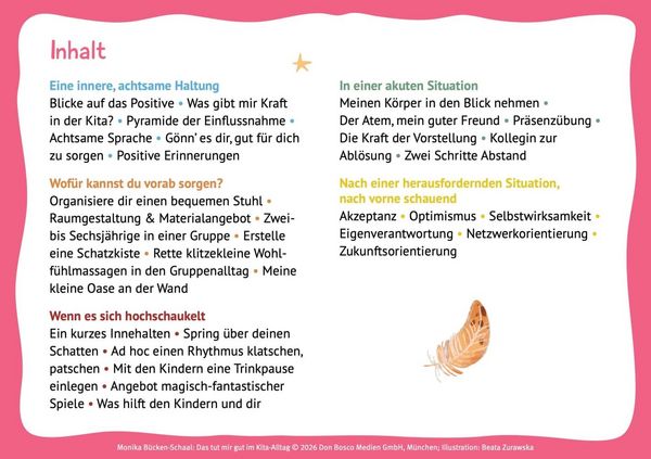 Produktbild: Das tut mir gut im Kita-Alltag