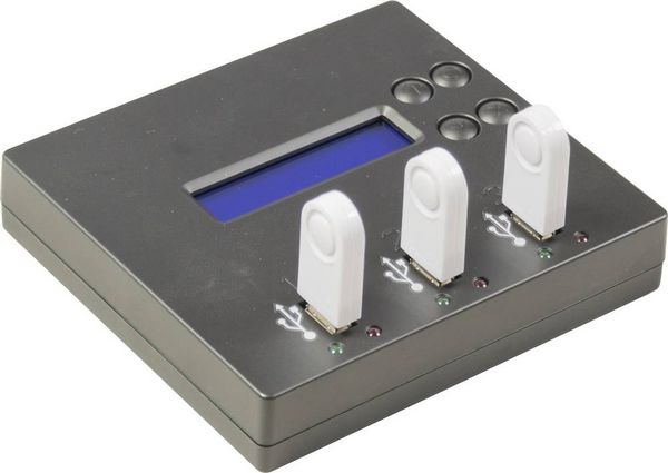 Produktbild: Renkforce UB300 2fach USB-Kopierstation USB-A (USB 2.0) tragbar