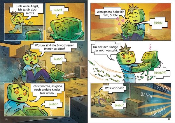 Produktbild: Leselöwen Comics 2. Klasse - Gefahr in der Oberwelt