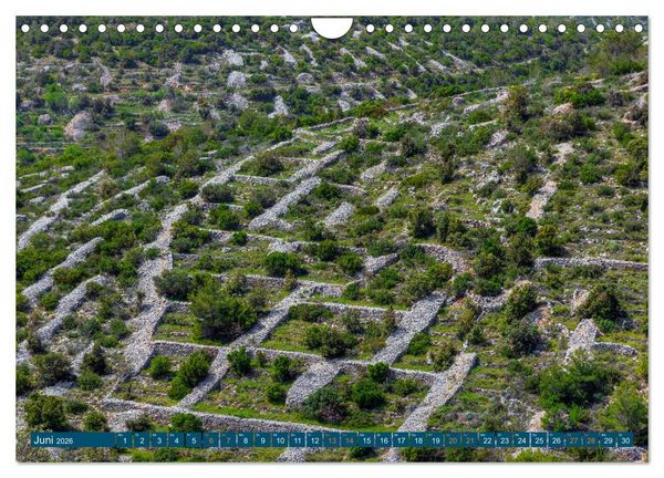 Produktbild: Insel Hvar - Der sonnigste Platz der Adria (Wandkalender 2026 DIN A4 quer), CALVENDO Monatskalender