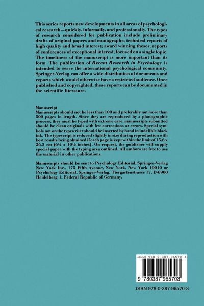 Produktbild: Social Information Processing and Survey Methodology