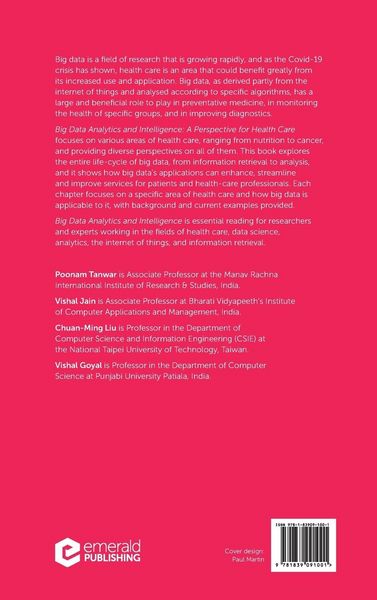 Produktbild: Big Data Analytics and Intelligence