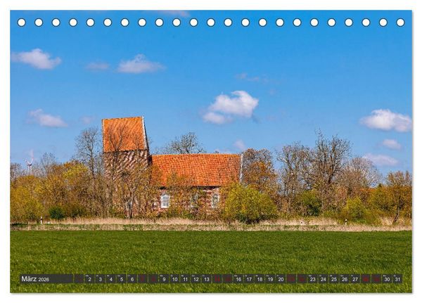 Produktbild: Tour de Ostfriesland (Tischkalender 2026 DIN A5 quer), CALVENDO Monatskalender