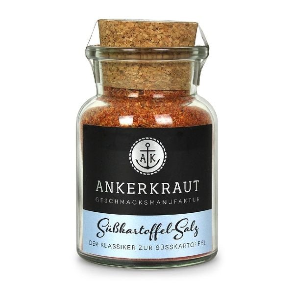 Ankerkraut Süßkartoffelsalz, Korkenglas