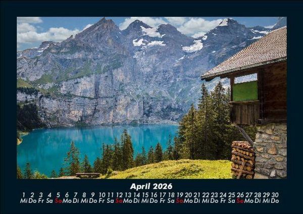 Produktbild: Die Seen der Erde 2026 Fotokalender DIN A5