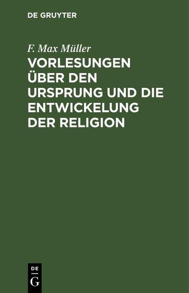 Produktbild: Vorlesungen &uuml;ber den Ursprung und die Entwickelung der Religion
