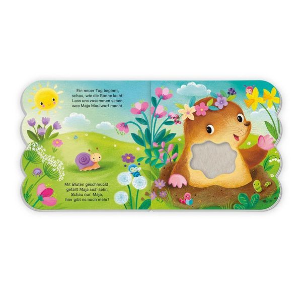 Produktbild: Tr&ouml;tsch F&uuml;hlbuch Guten Morgen, liebe Tiere! F&uuml;hlen und Kuscheln