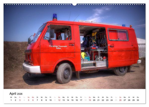 Produktbild: Feuerwehr im Bernburger Land (Wandkalender 2026 DIN A2 quer), CALVENDO Monatskalender