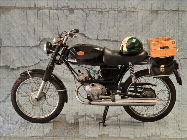 Produktbild: CALVENDO Puzzle Moto Guzzi Dingo Baujahr 1972 | 1000 Teile Lege-Gr&ouml;&szlig;e 64x48cm Foto-Puzzle f&uuml;r gl&uuml;ckliche Stunden