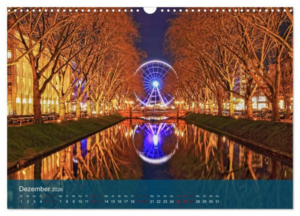 Produktbild: Die D&uuml;ssel von den Quellen bis zu den M&uuml;ndungen (Wandkalender 2026 DIN A3 quer), CALVENDO Monatskalender