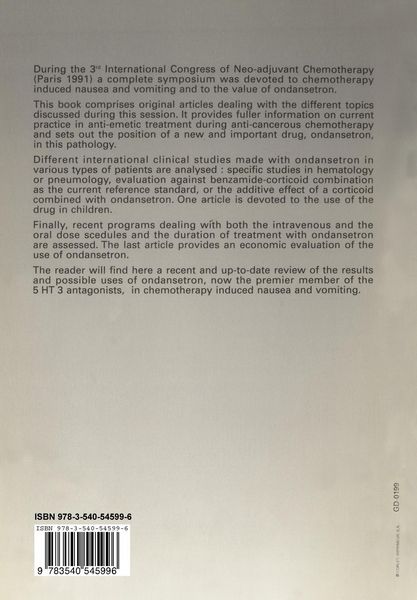Produktbild: Ondansetron and chemotherapy induced emesis