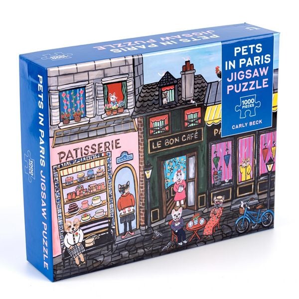 Produktbild: Pets in Paris 1,000-Piece Jigsaw Puzzle
