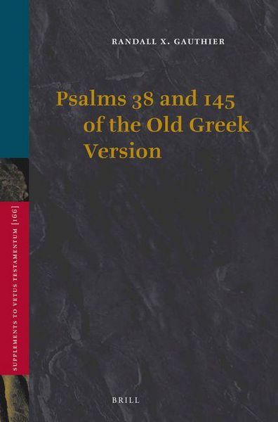 Produktbild: Psalms 38 and 145 of the Old Greek Version