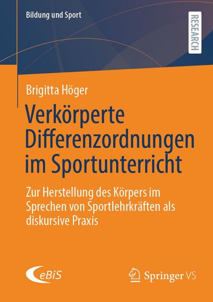 Produktbild: Verk&ouml;rperte Differenzordnungen im Sportunterricht