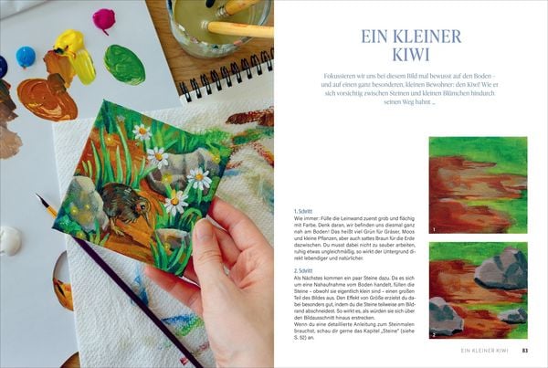 Produktbild: Shanias magisches Acryl-Atelier: Malen auf Mini-Leinw&auml;nden