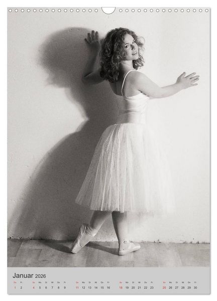 Produktbild: Ballerina (Wandkalender 2026 DIN A3 hoch), CALVENDO Monatskalender