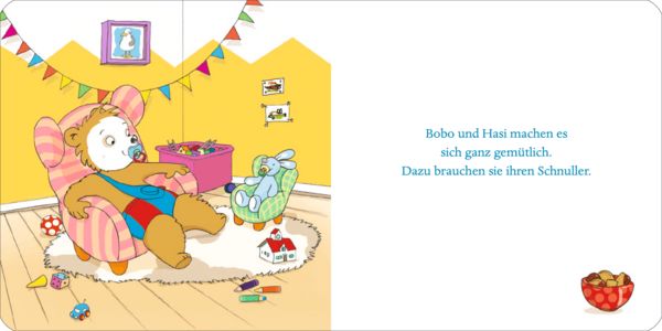 Produktbild: Bobo & Hasi brauchen keinen Schnuller mehr