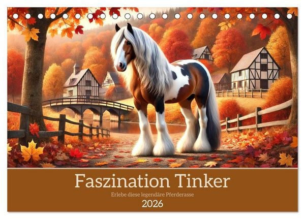 Produktbild: Faszination Tinker (Tischkalender 2026 DIN A5 quer), CALVENDO Monatskalender
