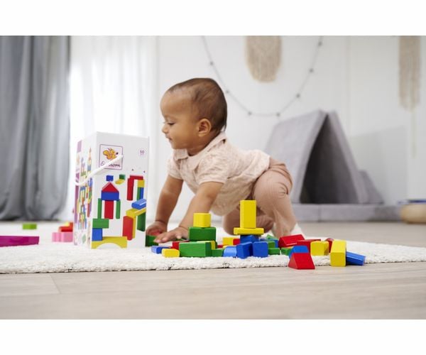 Produktbild: Eichhorn Bunte Holzbausteine