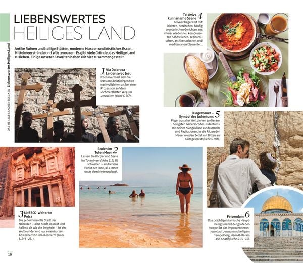 Produktbild: Vis-&agrave;-Vis Reisef&uuml;hrer Jerusalem, Israel, Westjordanland & Petra