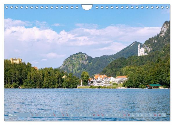 Produktbild: Facetten des Allg&auml;us. Landschaften und Orte zum Verlieben (Wandkalender 2027 DIN A4 quer), CALVENDO Monatskalender