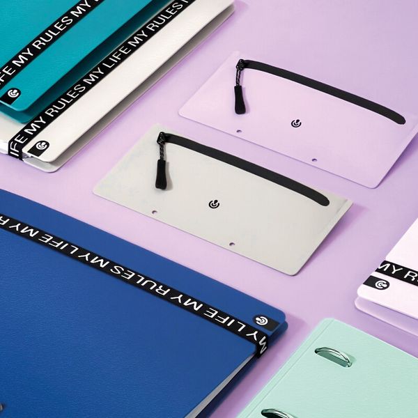 Produktbild: Reissverschlusstasche violett