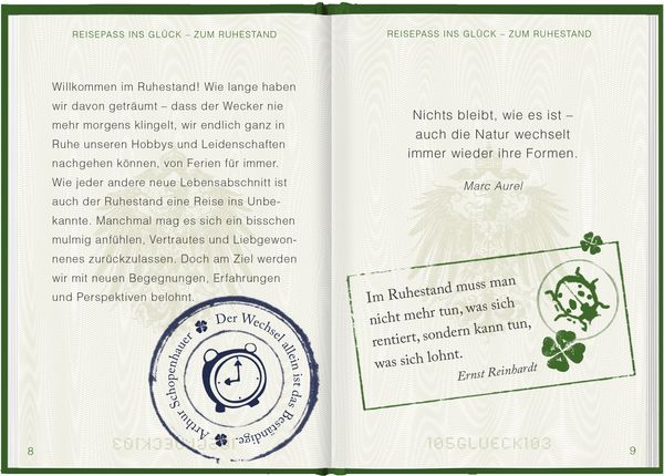 Produktbild: Reisepass ins Gl&uuml;ck