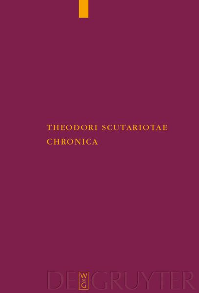 Produktbild: Theodori Scutariotae Chronica