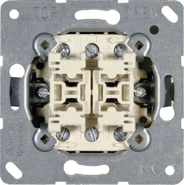 Jung Einsatz Doppel-Wechselschalter LS 990, AS 500, CD 500, LS design, LS plus, FD design, A 500, A plus, A creation, CD