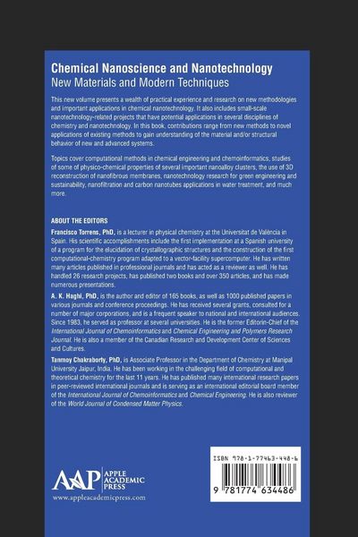 Produktbild: Chemical Nanoscience and Nanotechnology