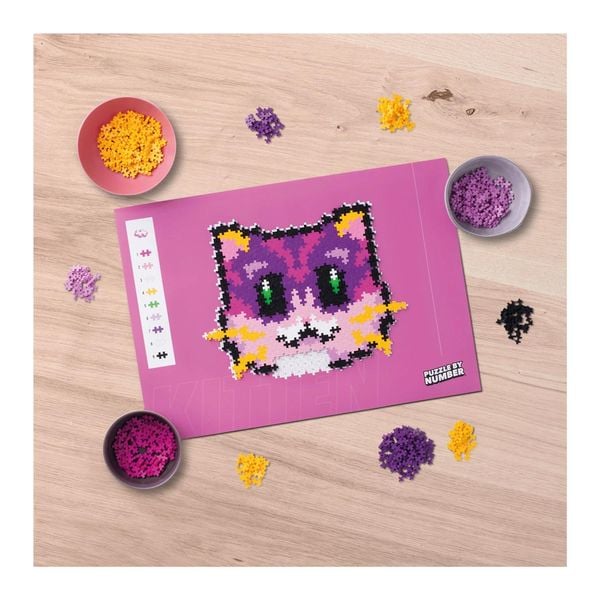 Produktbild: 500 Kreativ Bausteine Puzzle Katze