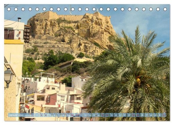 Produktbild: Alicante - Benidorm - Calp (Tischkalender 2026 DIN A5 quer), CALVENDO Monatskalender