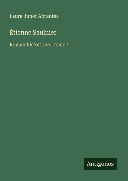 Produktbild: &Eacute;tienne Saulnier