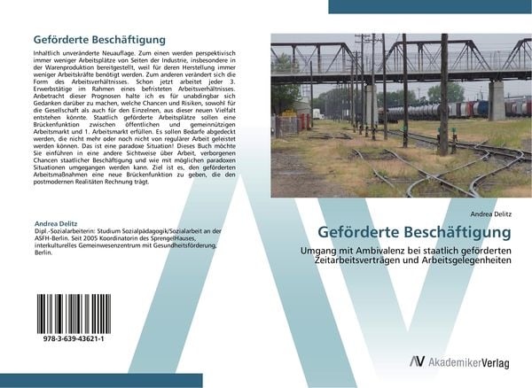 Produktbild: Gef&ouml;rderte Besch&auml;ftigung