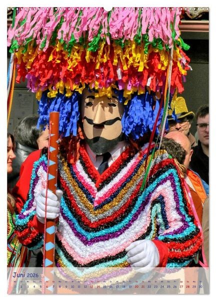 Produktbild: Karneval in Galicien (Wandkalender 2026 DIN A2 hoch), CALVENDO Monatskalender