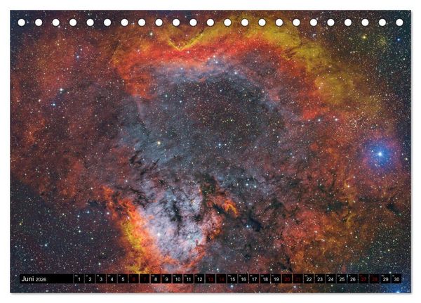 Produktbild: Deepsky 2026 (Tischkalender 2026 DIN A5 quer), CALVENDO Monatskalender